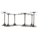 Cerchi Graphite Outdoor Cocktail Table - Ornate Home
