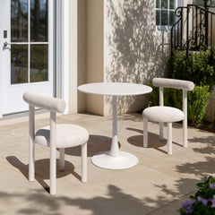 Ceres Beige Outdoor Dining Chair - Ornate Home