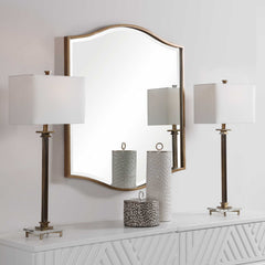 Cerise Gold Mirror - Ornate Home