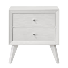 Cerys White Nightstand - Ornate Home