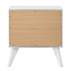 Cerys White Nightstand - Ornate Home