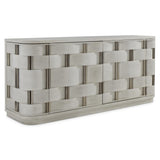 Cestino Gray/Silver Buffet - Ornate Home