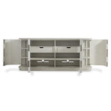 Cestino Gray/Silver Buffet - Ornate Home