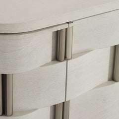 Cestino Gray/Silver Buffet - Ornate Home