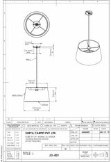 Ceyhan Ceiling Light - Clearance - Ornate Home