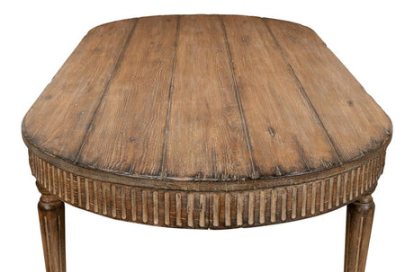 Château Tan Dining Table - Ornate Home