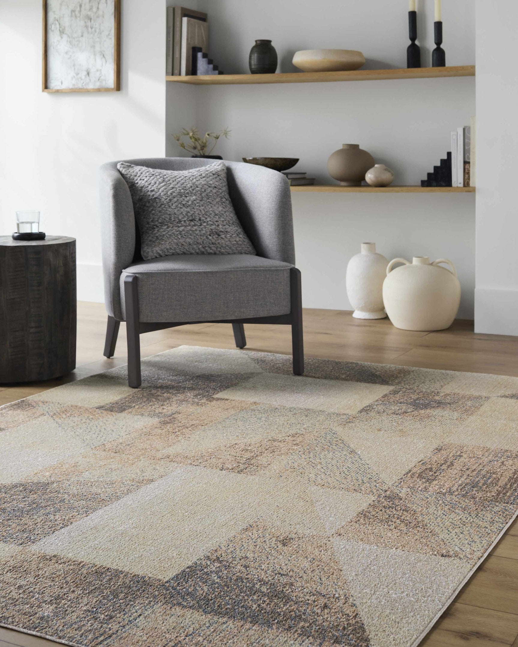 Chachi Washable Geometric Area Rug - Ornate Home