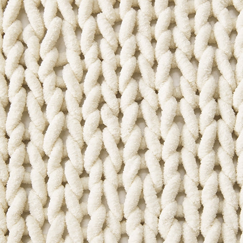 Chaddon Ivory Throw (Online Special Price) - Ornate Home