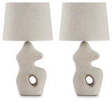 Chadrich Antique Beige Table Lamp (Set of 2) - Ornate Home