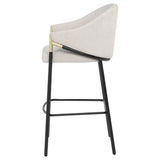 Chadwick Beige Fabric Upholstered Bar Chair (Set of 2) - Ornate Home