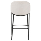 Chadwick Beige Fabric Upholstered Bar Chair (Set of 2) - Ornate Home