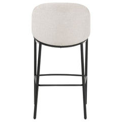 Chadwick Beige Fabric Upholstered Bar Chair (Set of 2) - Ornate Home