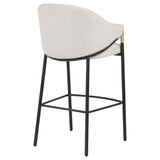 Chadwick Beige Fabric Upholstered Bar Chair (Set of 2) - Ornate Home