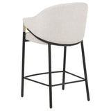 Chadwick Beige Fabric Upholstered Counter Height Chair (Set of 2) - Ornate Home
