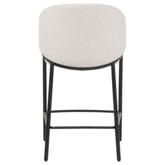 Chadwick Beige Fabric Upholstered Counter Height Chair (Set of 2) - Ornate Home