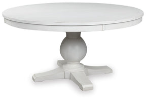 Chadworth White Dining Table - Ornate Home