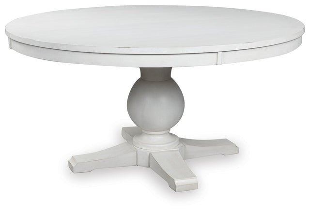 Chadworth White Dining Table - Ornate Home