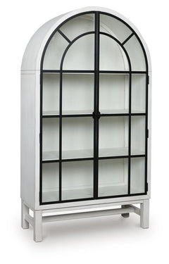 Chadworth White Display Cabinet - Ornate Home