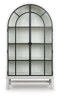 Chadworth White Display Cabinet - Ornate Home