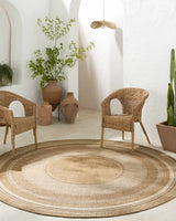 Chael Flatweave Faux Jute Outdoor Rug - Ornate Home
