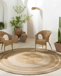 Chael Flatweave Faux Jute Outdoor Rug - Ornate Home
