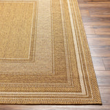 Chael Flatweave Faux Jute Outdoor Rug - Ornate Home