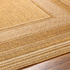 Chael Flatweave Faux Jute Outdoor Rug - Ornate Home
