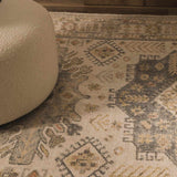 Chaela Ivory & Olive Area Rug - Ornate Home