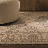 Chaela Ivory & Olive Area Rug - Ornate Home