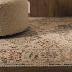 Chaela Ivory & Olive Area Rug - Ornate Home