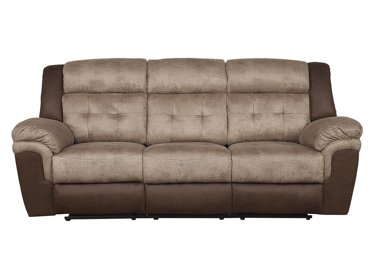 Chai Brown Double Reclining Sofa - Ornate Home