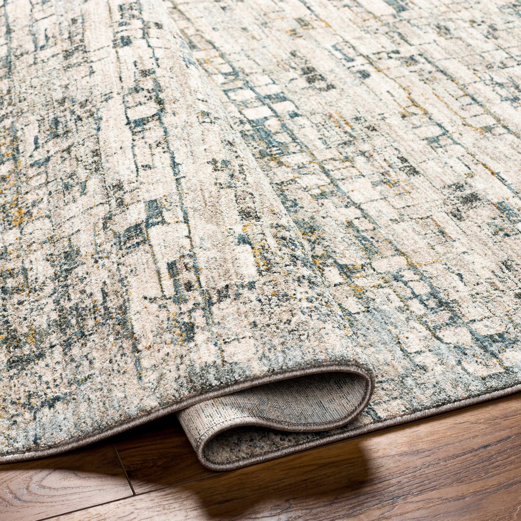 Chaka Textured Rug with Fringes - Ornate Home