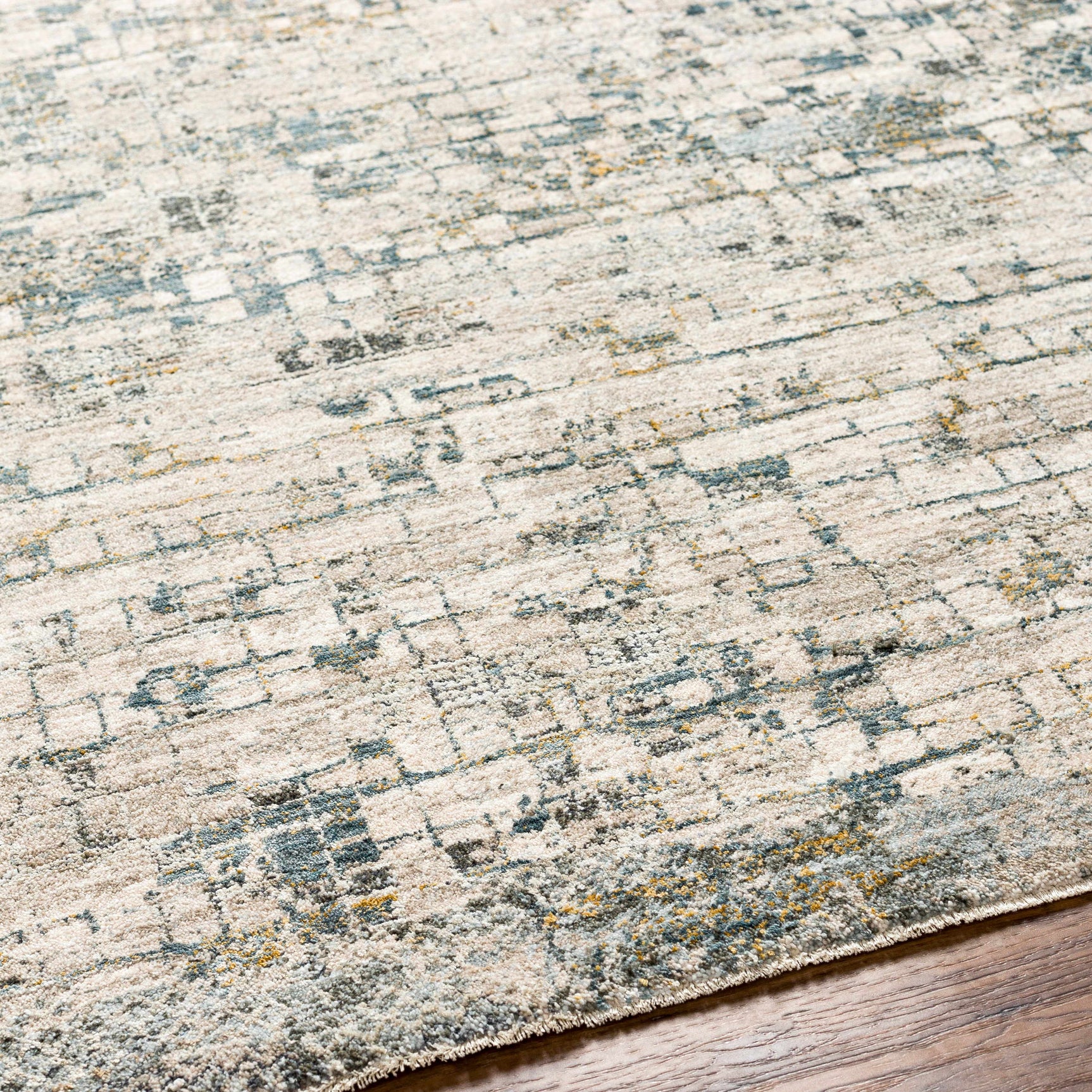 Chaka Textured Rug with Fringes - Ornate Home