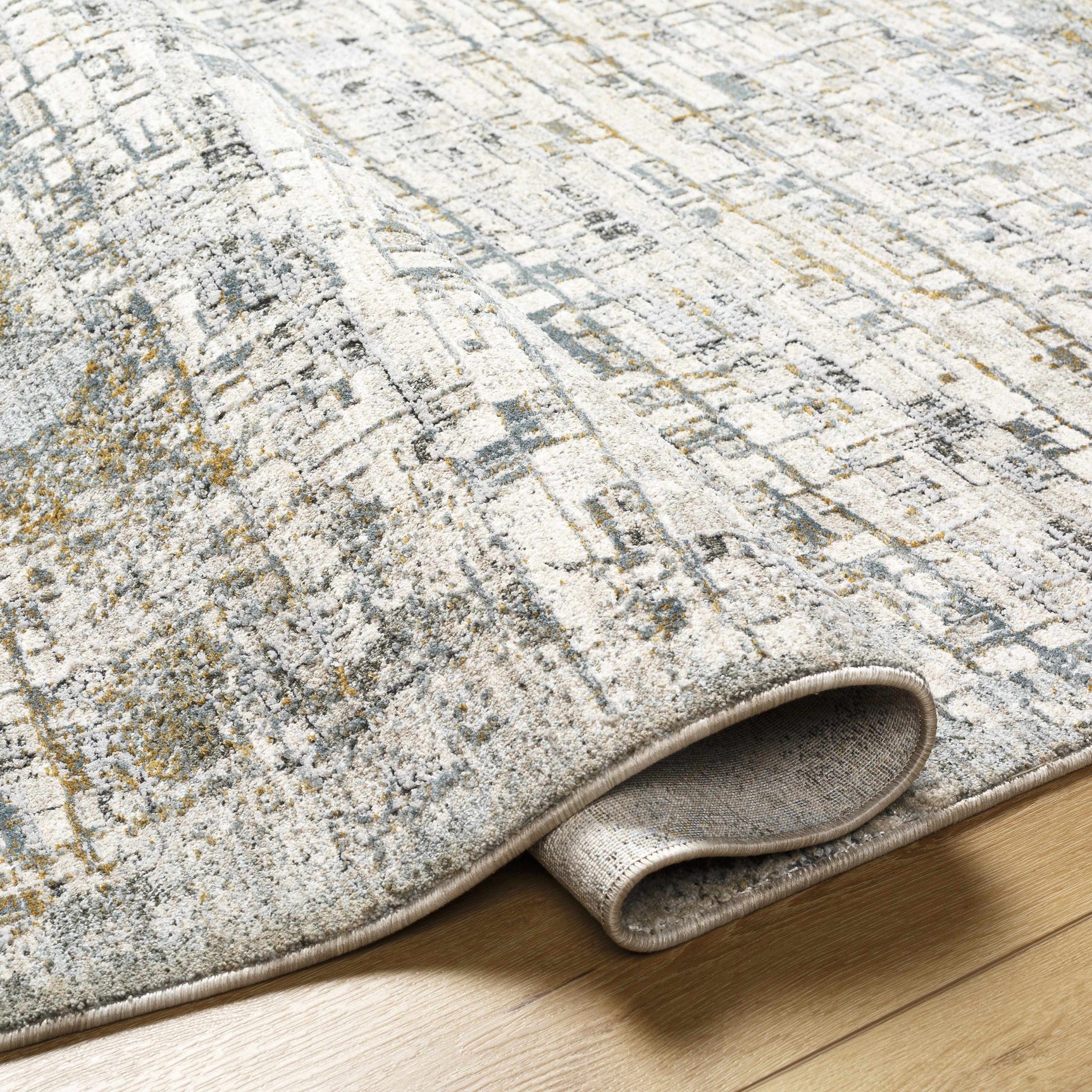 Chaka Textured Rug with Fringes - Ornate Home