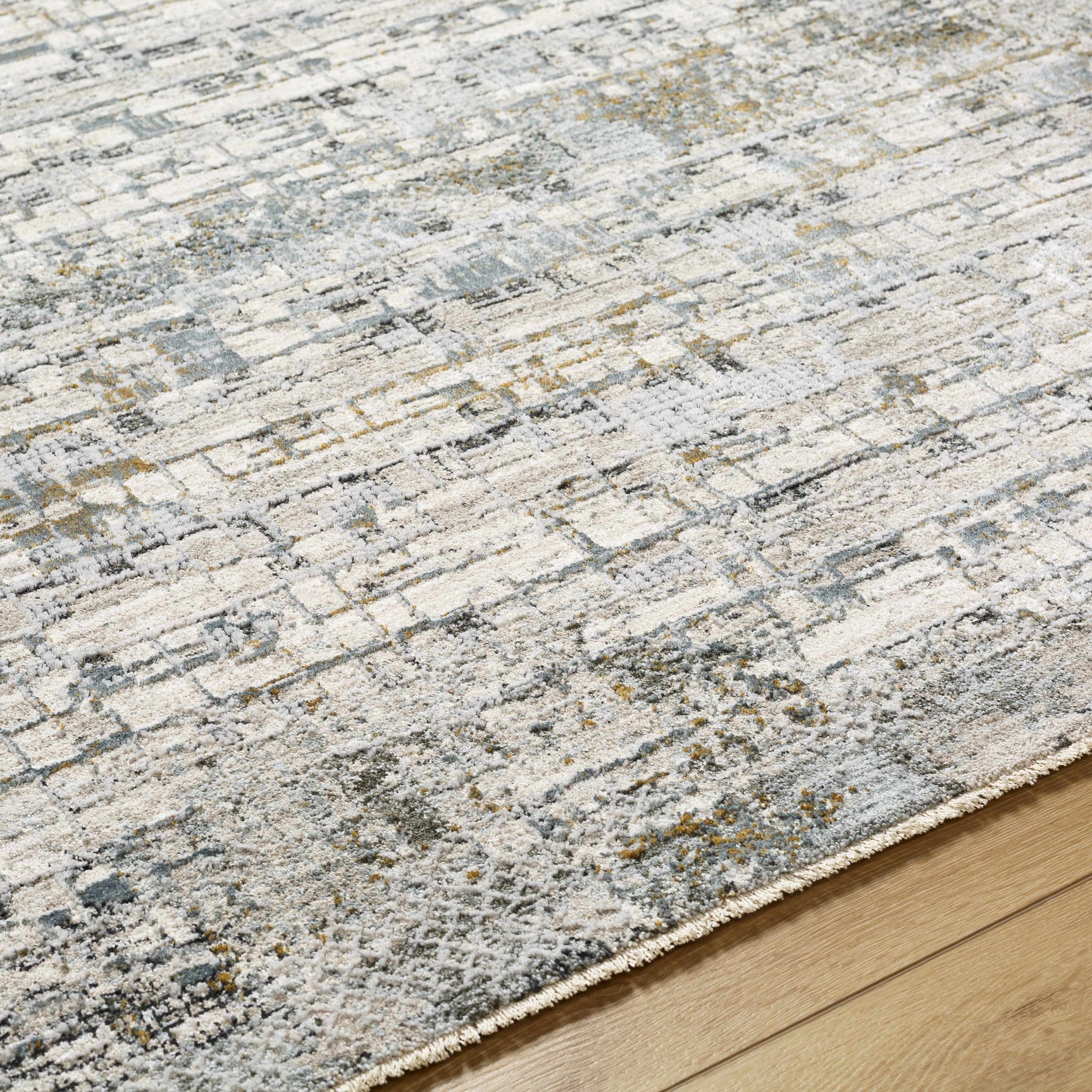Chaka Textured Rug with Fringes - Ornate Home