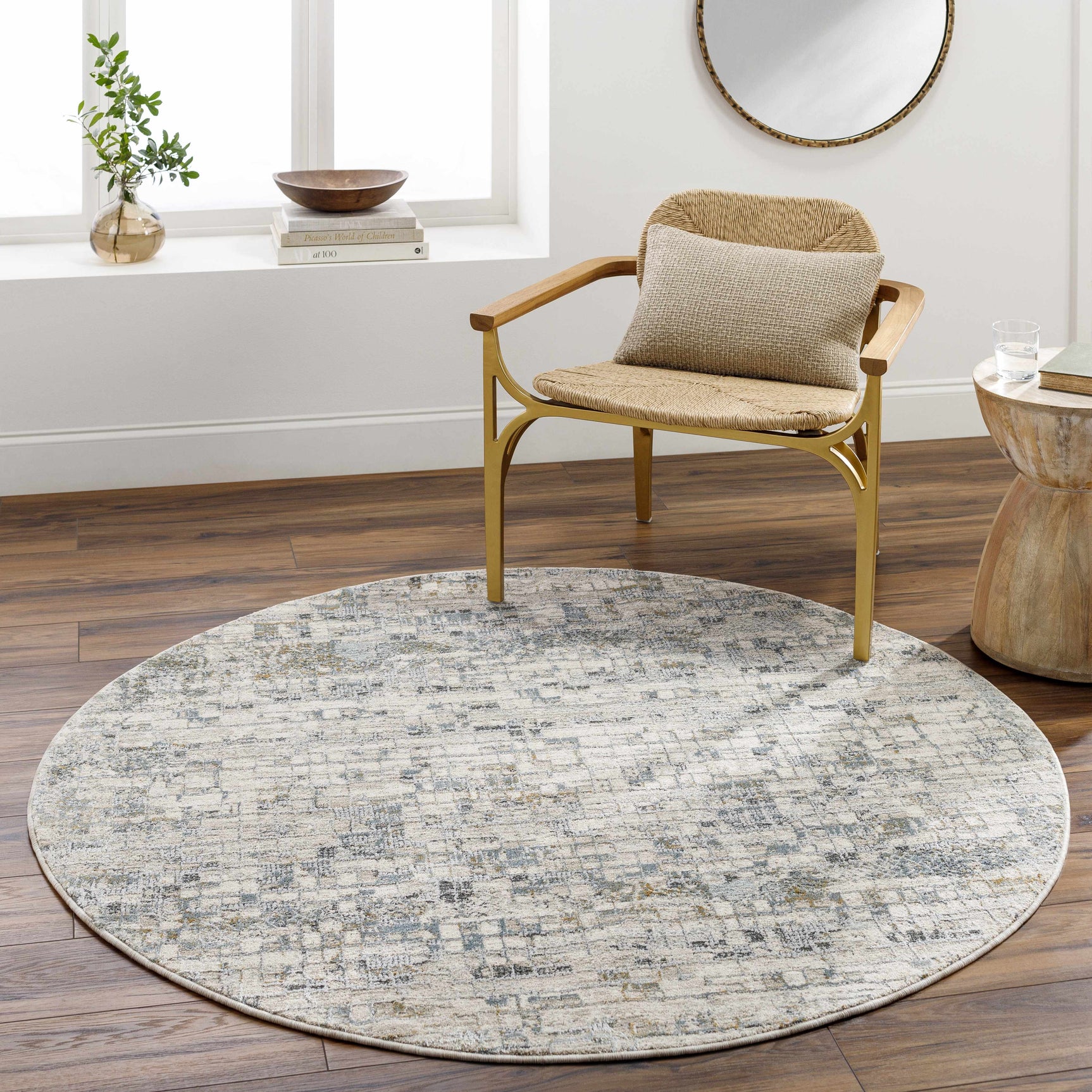 Chaka Textured Rug with Fringes - Ornate Home
