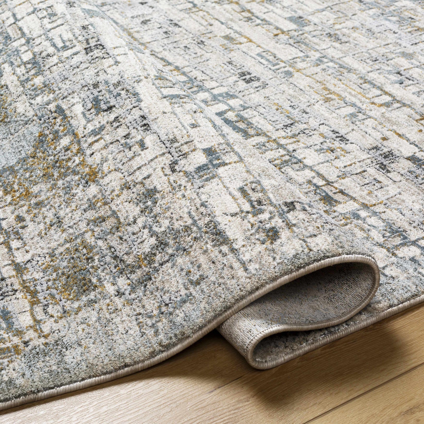 Chaka Textured Rug with Fringes - Ornate Home