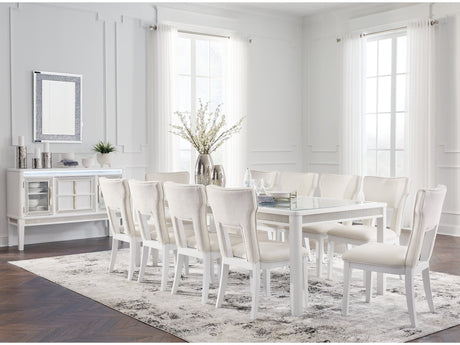 Chalanna Dining Table and 10 Chairs - Ornate Home