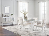 Chalanna Dining Table and 4 Chairs (Online Special Price) - Ornate Home