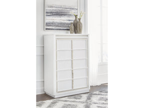 Chalanna White Chest of Drawers (Online Special Price) - Ornate Home
