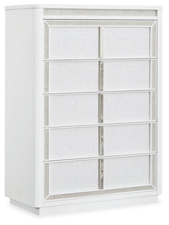 Chalanna White Chest of Drawers - Ornate Home
