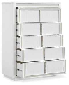 Chalanna White Chest of Drawers - Ornate Home