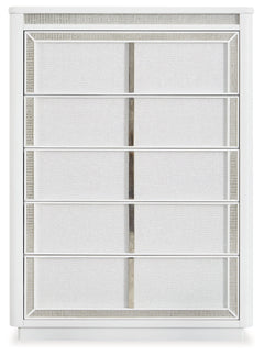 Chalanna White Chest of Drawers - Ornate Home