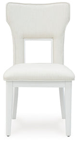 Chalanna White Dining Chair ( Set of 2) - Ornate Home