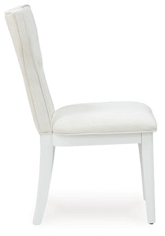 Chalanna White Dining Chair ( Set of 2) - Ornate Home