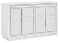 Chalanna White Dresser - Ornate Home