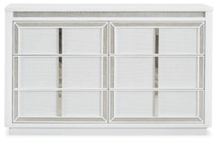 Chalanna White Dresser - Ornate Home