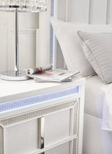 Chalanna White Nightstand - Ornate Home