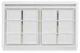 Chalanna White Queen Storage Bed, Dresser and 2 Nightstands (Online Special Price) - Ornate Home