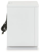 Chalanna White Queen Storage Bed, Dresser and 2 Nightstands (Online Special Price) - Ornate Home